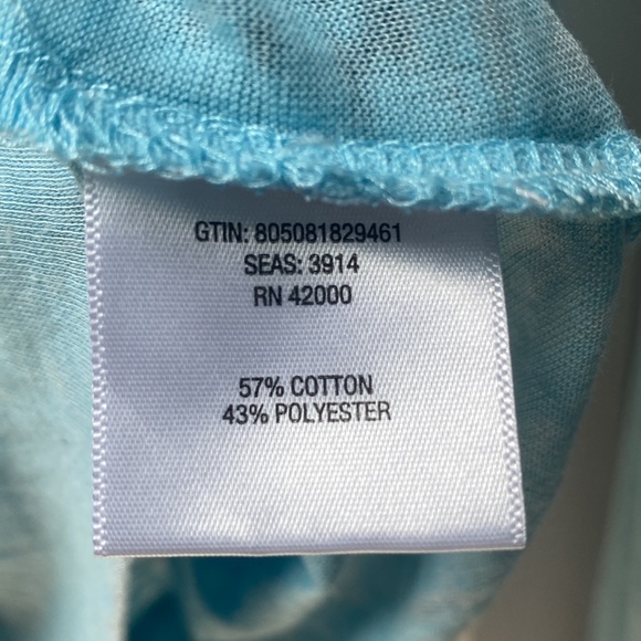 New Adam Levine Lightweight Sky Blue Full Zipper Hoodie Girls Juniors Size Small - Picture 4 of 9